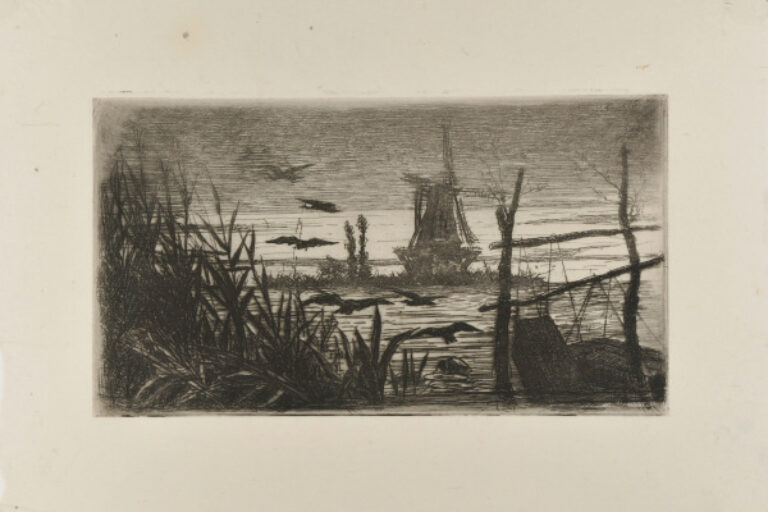 WINDMILL IN THE REEDS