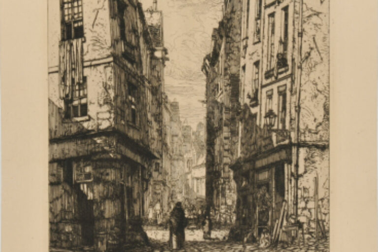 RUE DES MARMOUSETS (OLD PARIS)