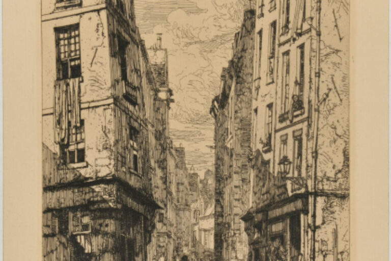 RUE DES MARMOUSETS (OLD PARIS)