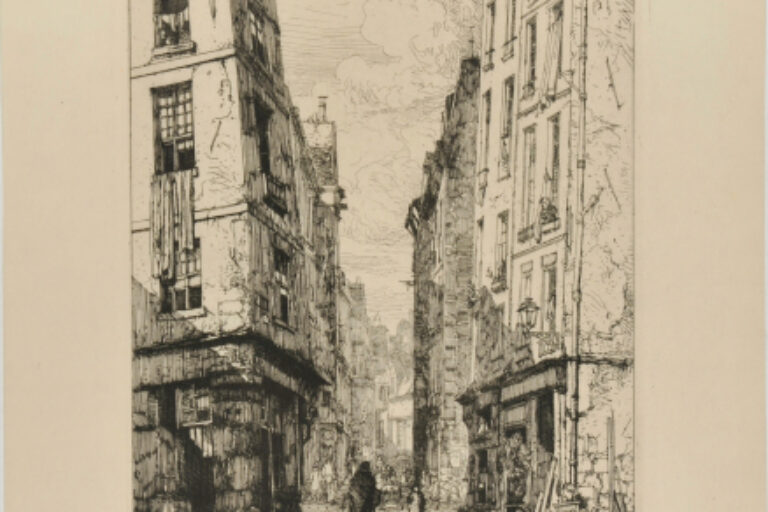 RUE DES MARMOUSETS (OLD PARIS)