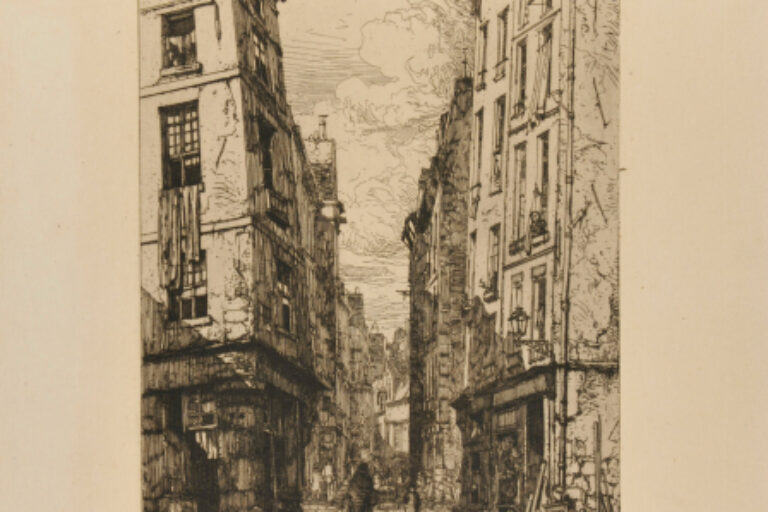 RUE DES MARMOUSETS (OLD PARIS)