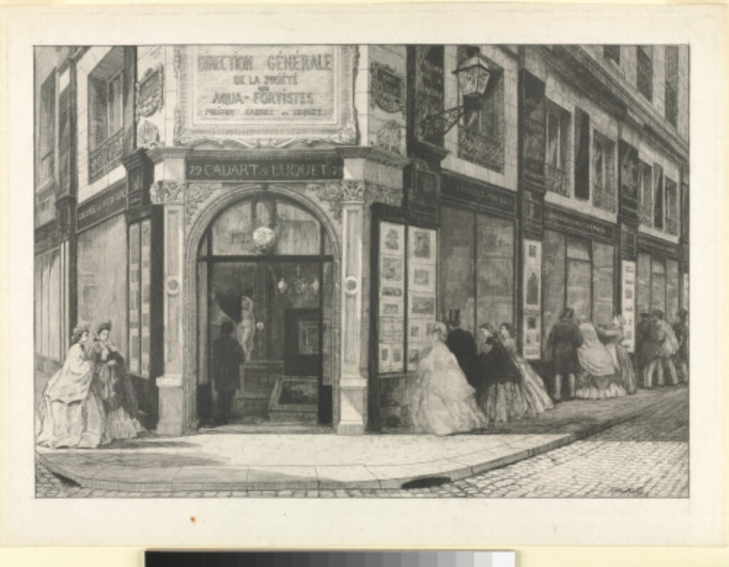 Headquarters of the Société des Aqua-fortistes, 79, rue de Richelieu - Image 1