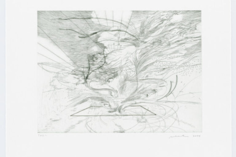PLATE 2 FROM THE PORTFOLIO "LANDSCAPE ALLEGORIES"