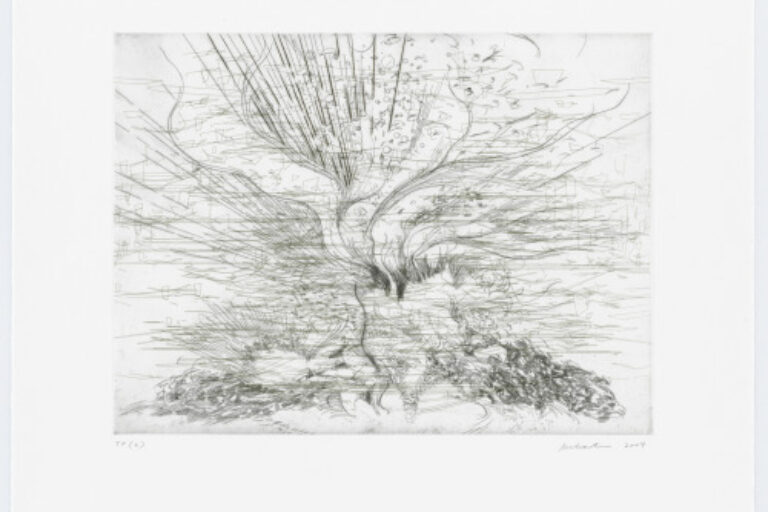PLATE 6 FROM THE PORTFOLIO "LANDSCAPE ALLEGORIES"