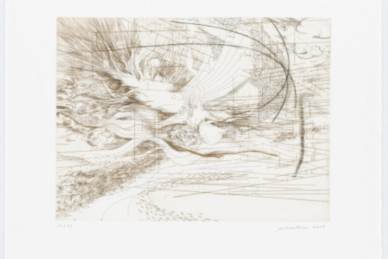 PLATE 7 FROM THE PORTFOLIO "LANDSCAPE ALLEGORIES"