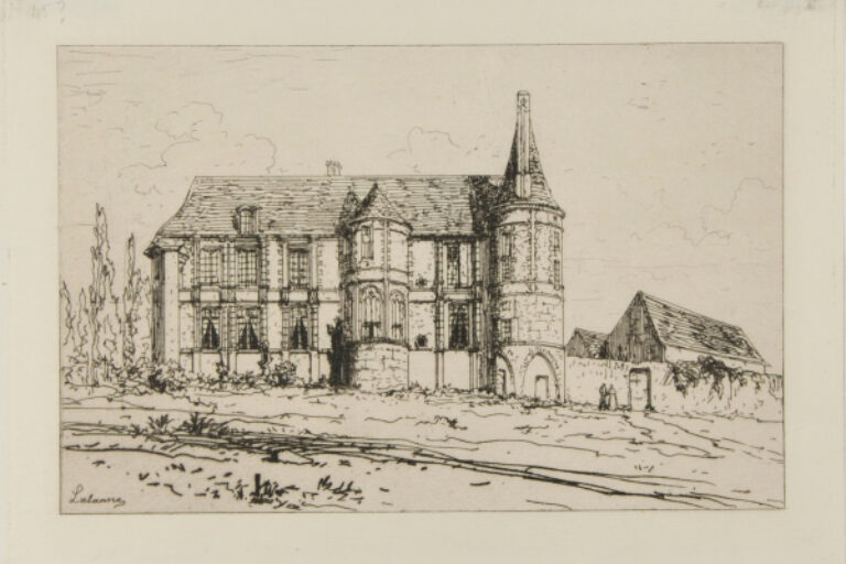 CHÂTEAU WITH TWO TOWERS