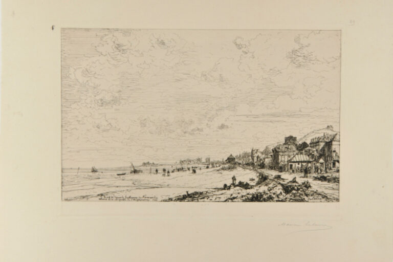 BEUZEVAL, MOUTH OF THE DIVES (CALVADOS)