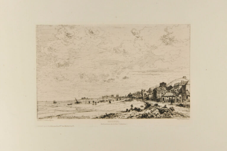 BEUZEVAL, MOUTH OF THE DIVES (CALVADOS)