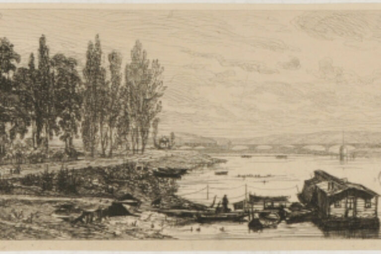 THE BANKS OF THE SEINE AT BEZONS