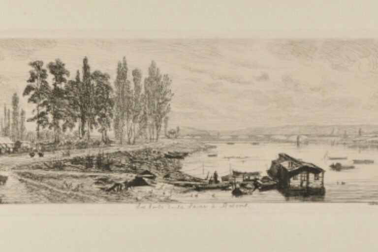 THE BANKS OF THE SEINE AT BEZONS