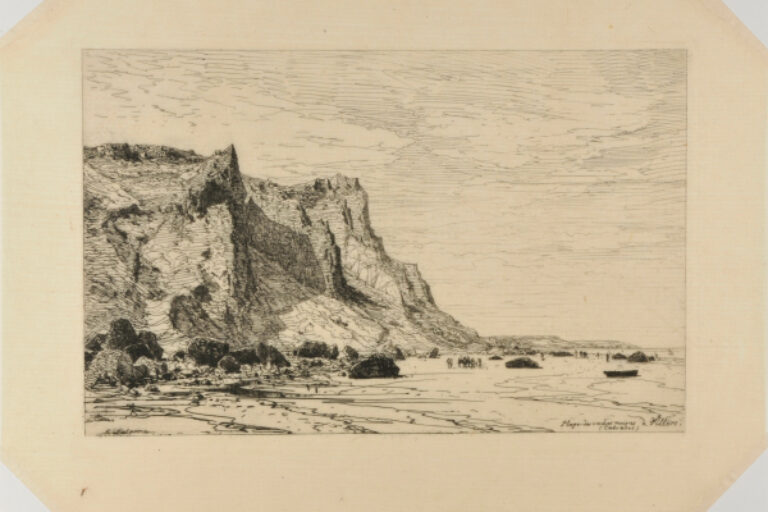 PLAGE DES VACHES NOIRES IN VILLERS (CALVADOS)
