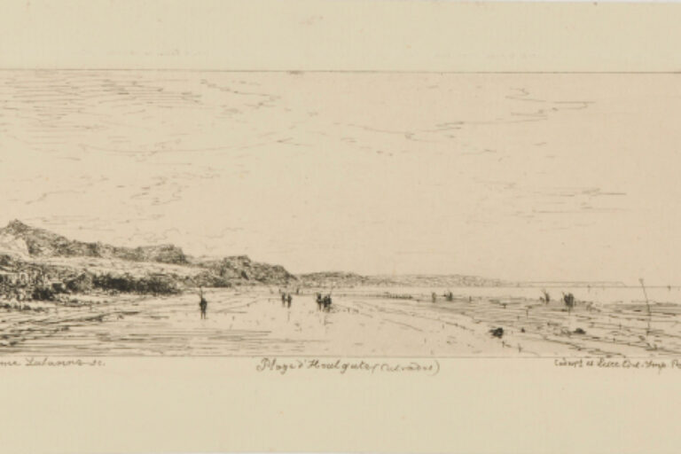 BEACH AT HOULGATE (CALVADOS)