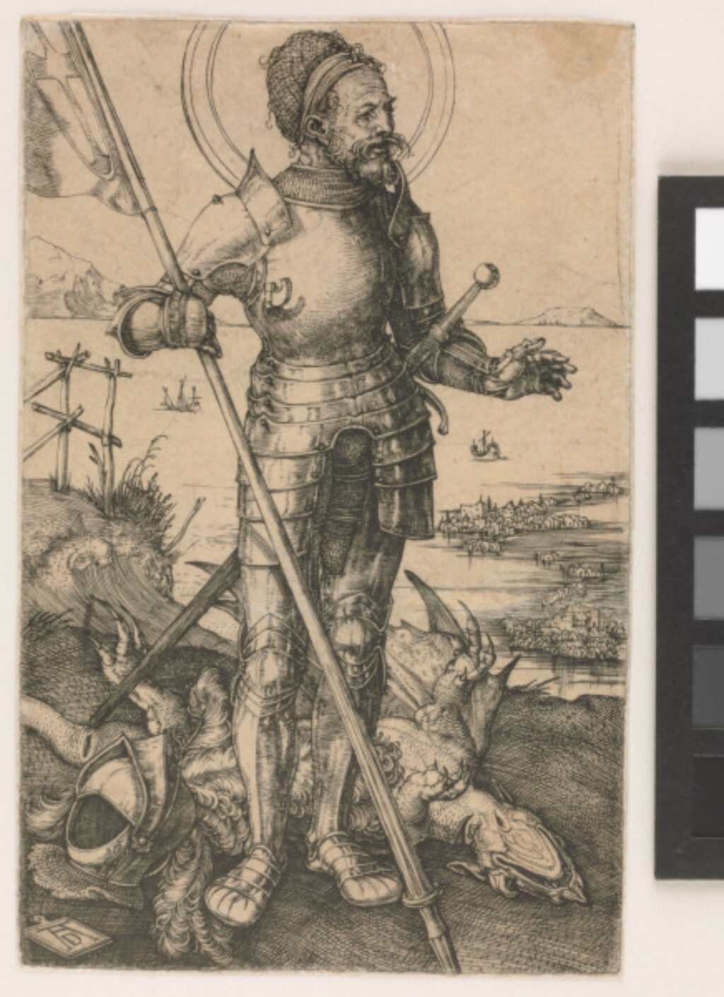 Saint George, Standing