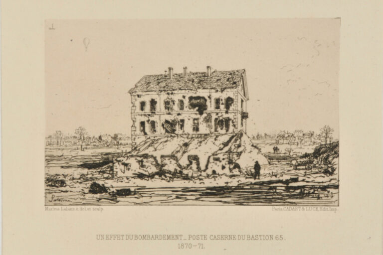 AN EFFECT OF BOMBARDMENT