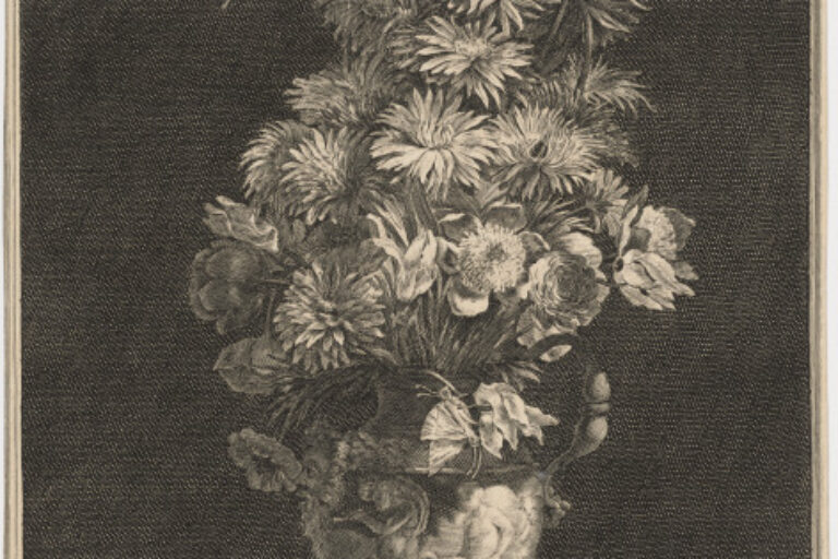 A VASE OF FLOWERS