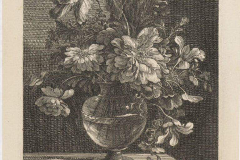 A VASE OF FLOWERS