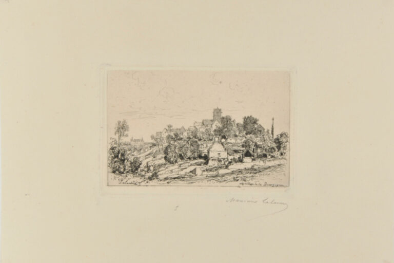 A VILLAGE IN BURGUNDY