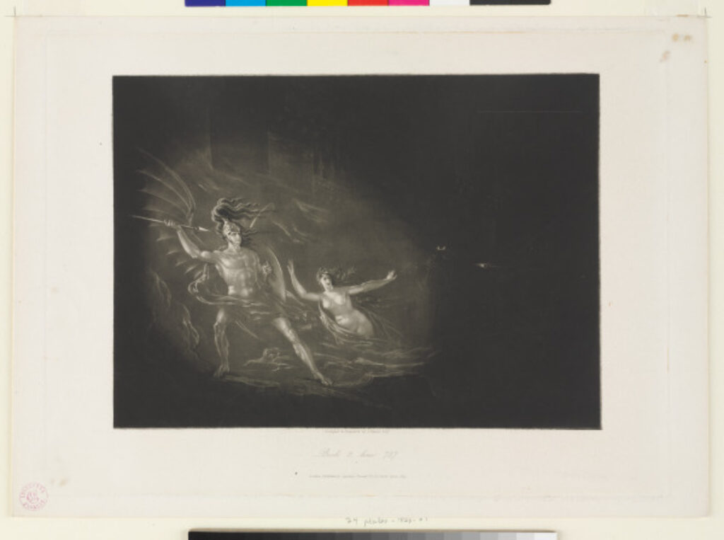 Illustration for Milton’s “Paradise Lost”: Book 2, Line 727 - Image 1