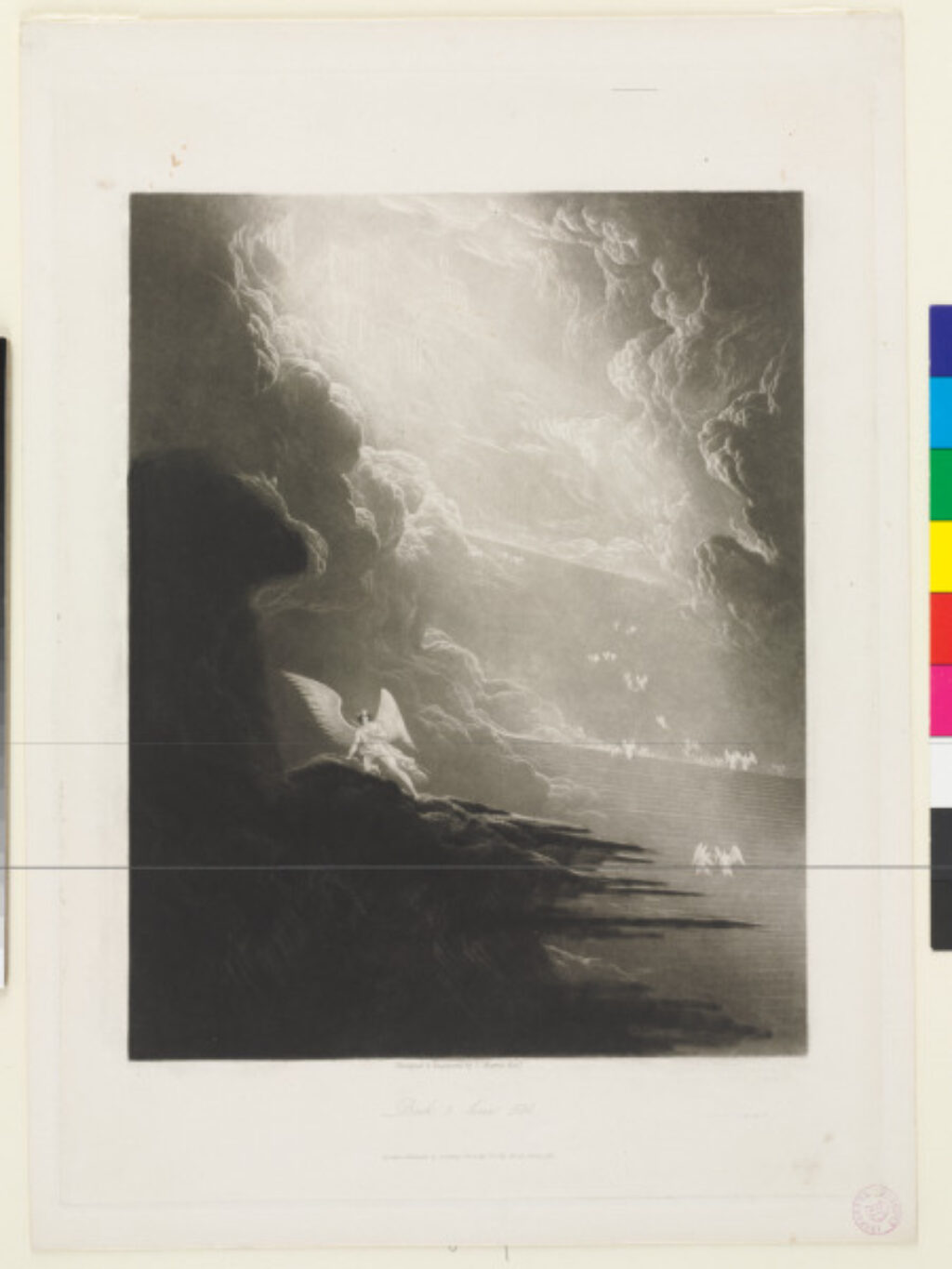 Illustration for Milton’s “Paradise Lost”: Book 3, Line 501 - Image 1