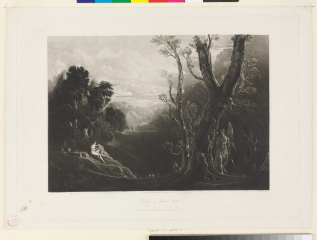 Illustration for Milton’s “Paradise Lost”: Book 4, Line 502 - Image 1