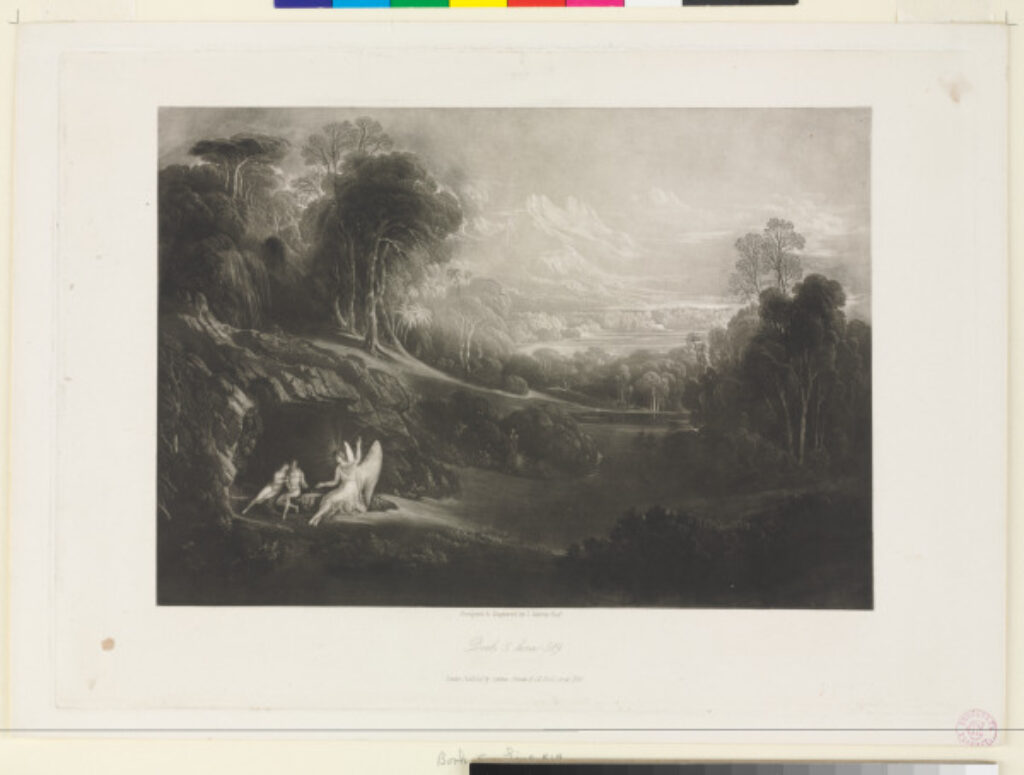 Illustration for Milton’s “Paradise Lost”: Book 5, Line 519 - Image 1