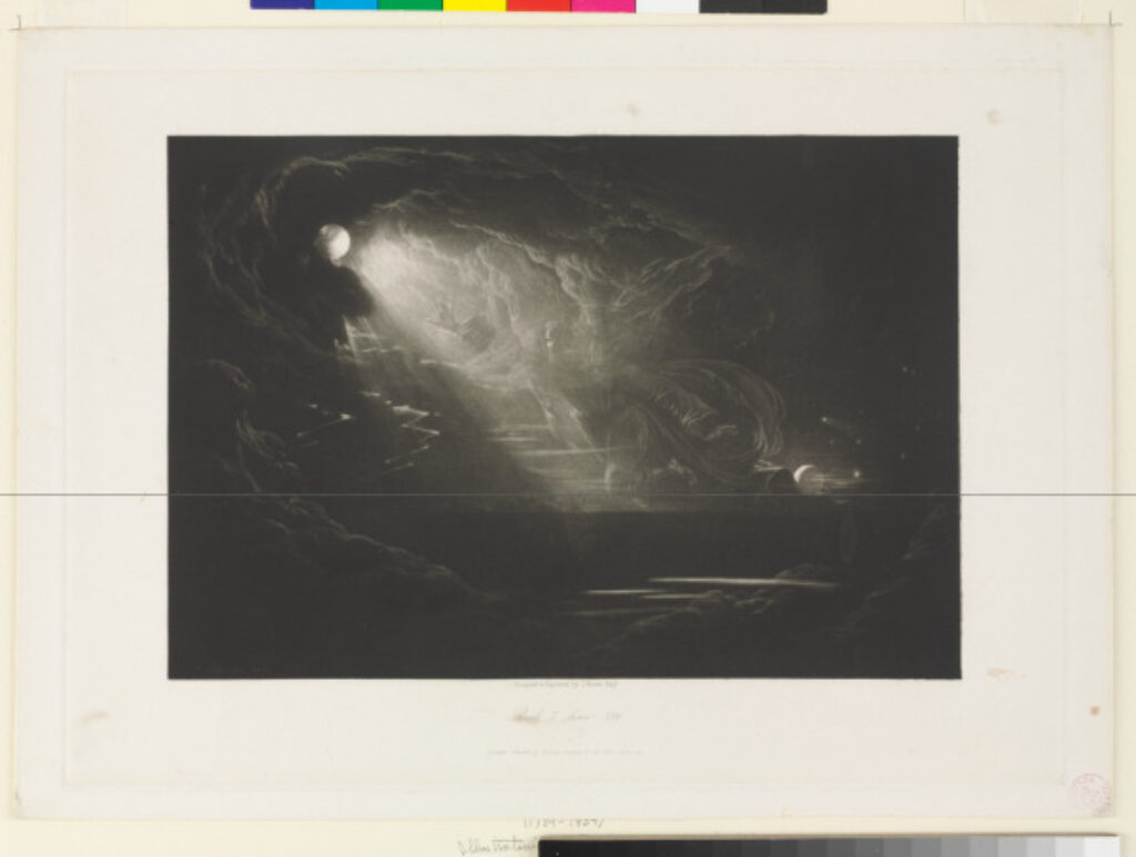 Illustration for Milton’s “Paradise Lost”: Book 7, Line 339 - Image 1