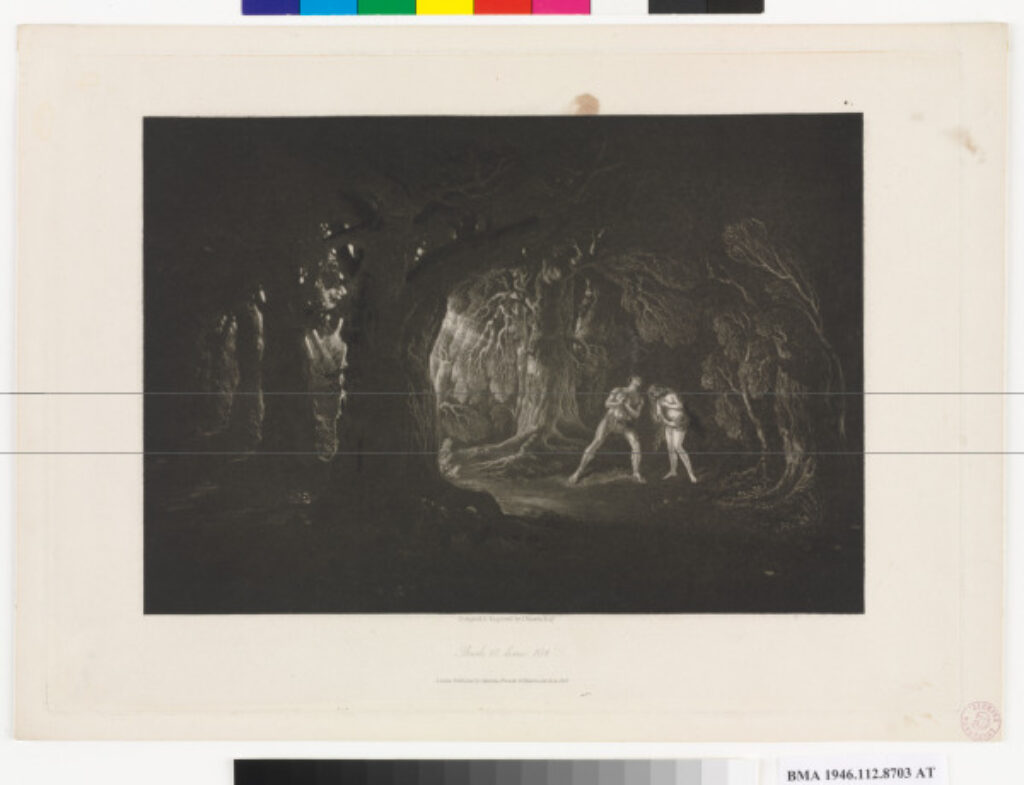 Illustration for Milton’s “Paradise Lost”: Book 10, Line 108 - Image 1