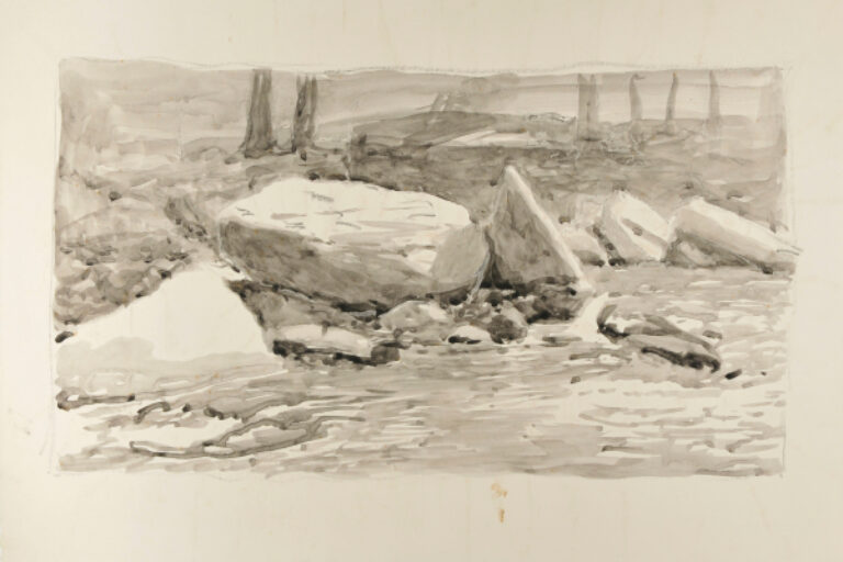 STREAM WITH ROCKS