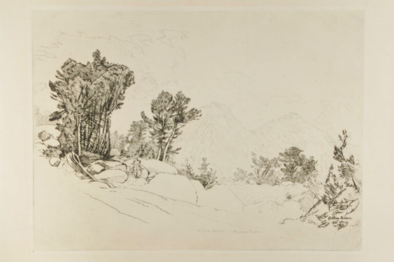 THE SIERRA NEVADA, KEARSAGE PINNACLES