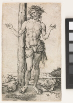 The Man of Sorrows with Hands Raised