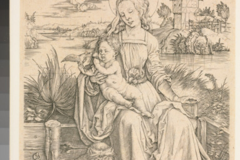 THE VIRGIN WITH THE MONKEY