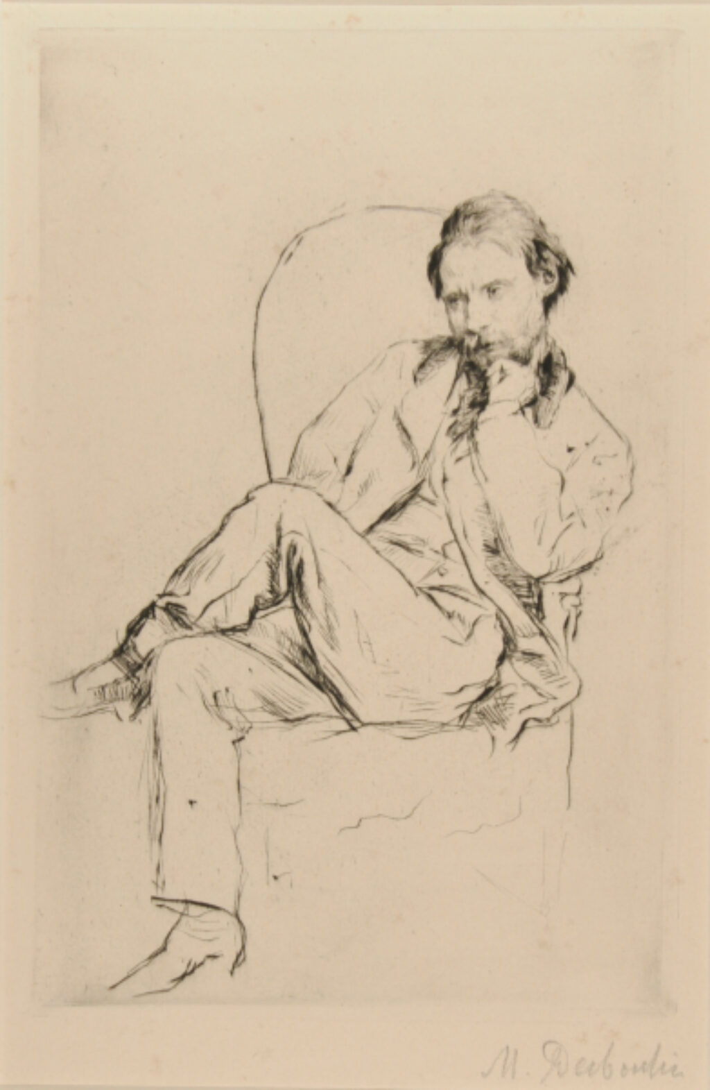 Renoir les jambes croisées