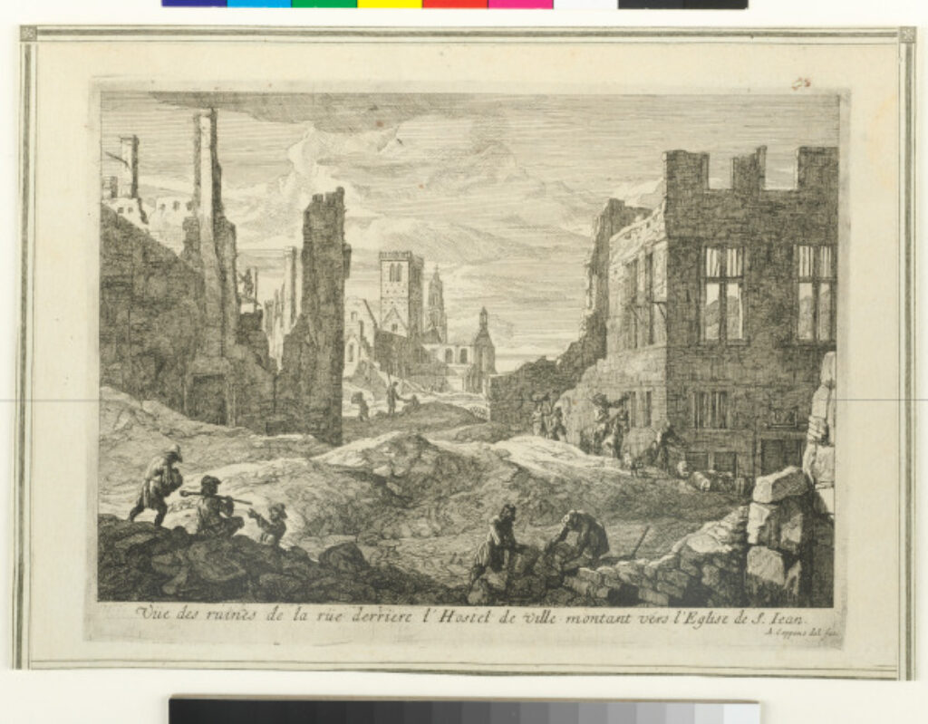 From the series “Perspectives des ruines de la ville de Bruxelles” - Image 1