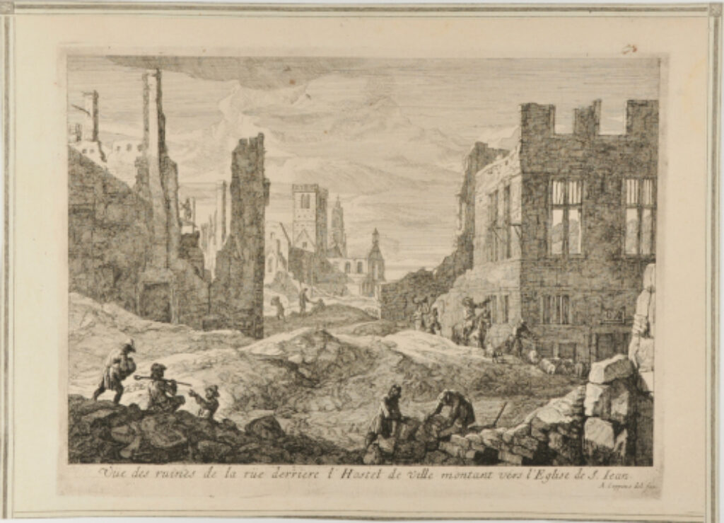 From the series “Perspectives des ruines de la ville de Bruxelles” - Image 2