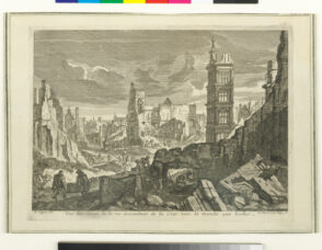 From the series “Perspectives des ruines de la ville de Bruxelles”