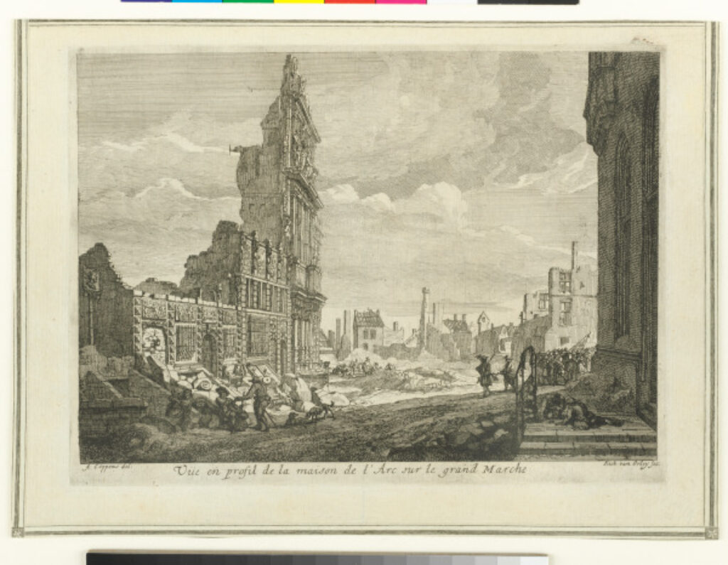 From the series “Perspectives des ruines de la ville de Bruxelles” - Image 1