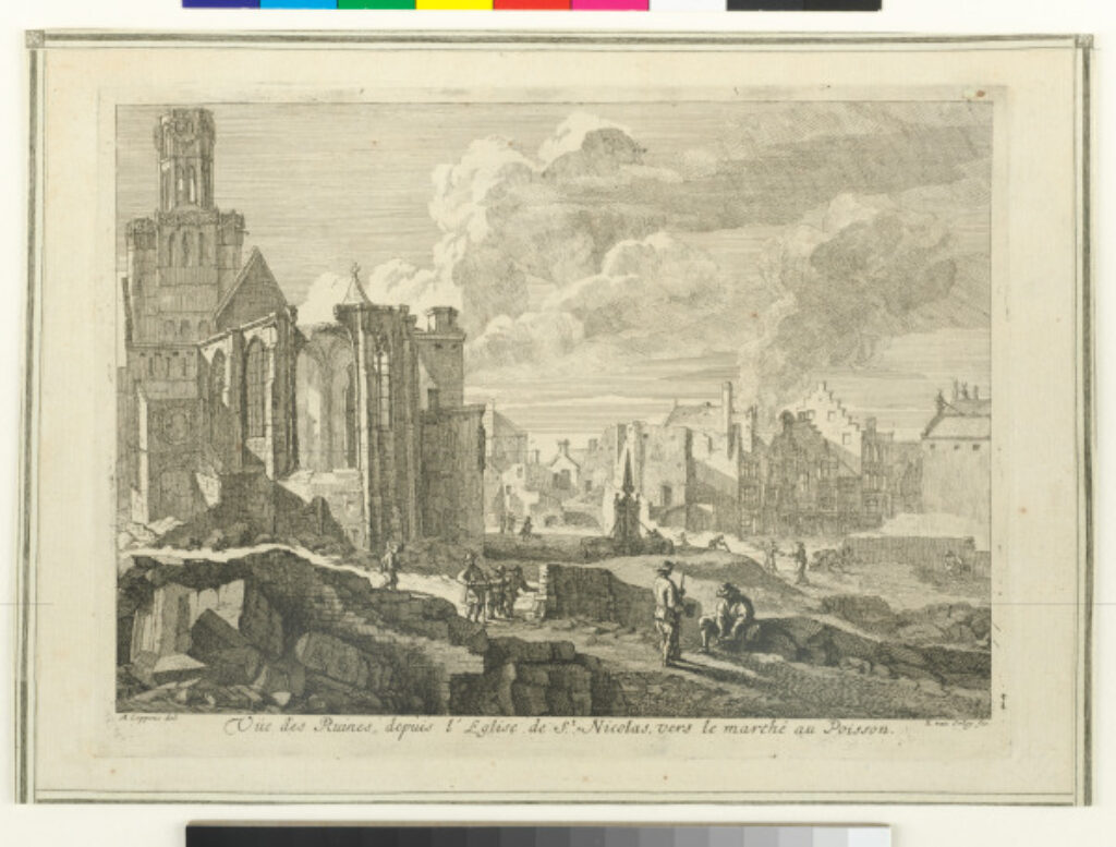 From the series “Perspectives des ruines de la ville de Bruxelles” - Image 1