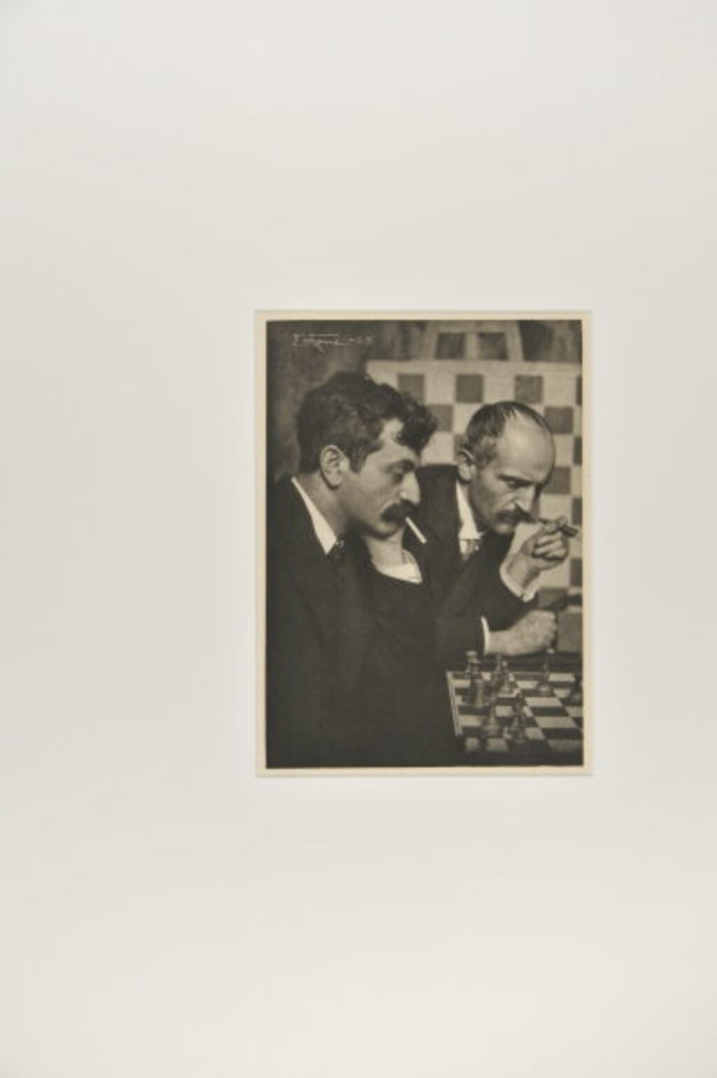 Dr. Emanuel Lasker and His Brother