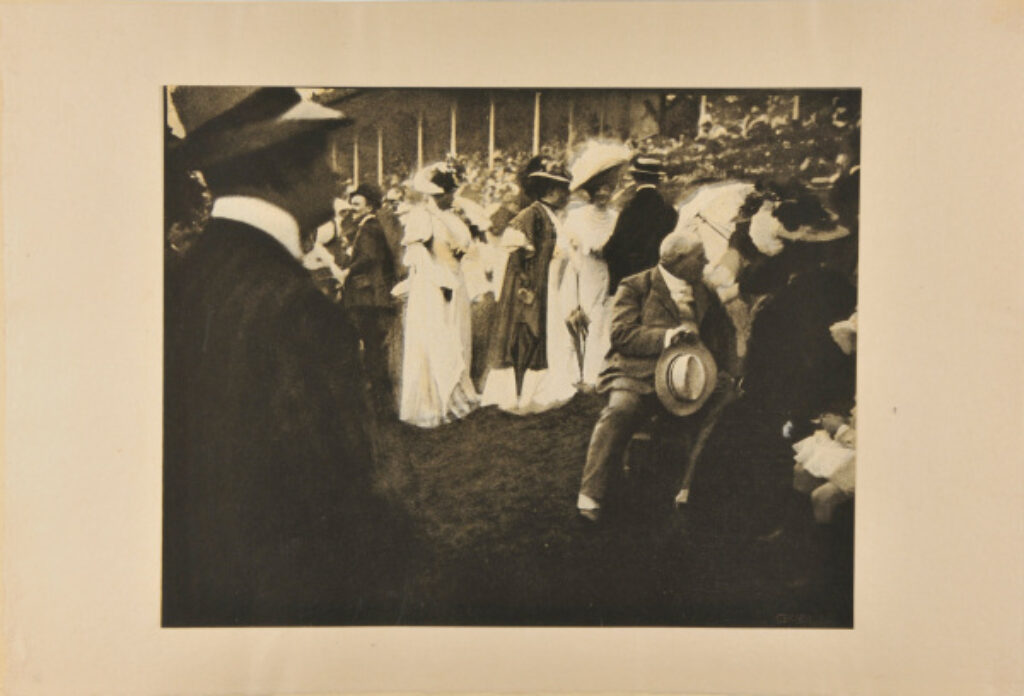 Steeplechase Day, Paris; Grand Stand