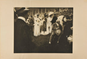 Steeplechase Day, Paris; Grand Stand