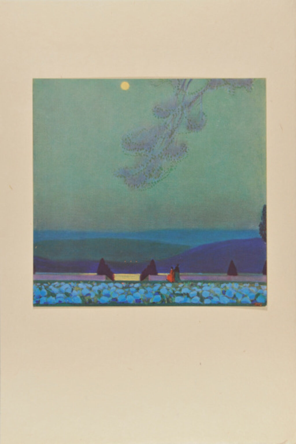 Nocturne-Hydrangea Terrace, Chateaux Ledoux