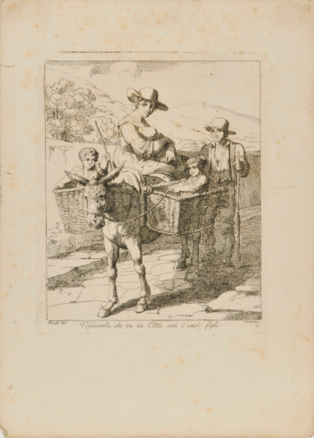 from the book “Nuova Raccolta di cinquanta motivi Pittoreschi e Costumi di Roma, incisi all’Acqua forte da Bartolomeo Pinelli Romano” (Rome: Presso Lorenzo Lazzari, 1810)