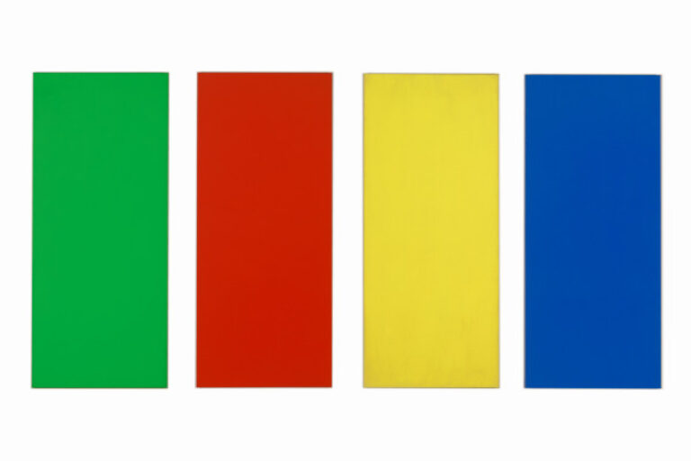 GREEN RED YELLOW BLUE