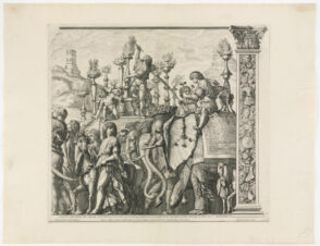 Plate 5 from the series “The Triumph of Caesar”