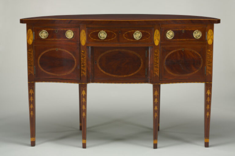 Serpentine-front Demilune Sideboard