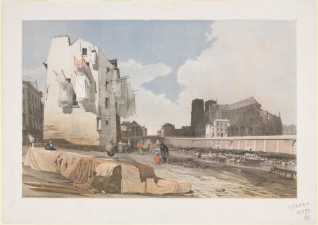 From the series “Picturesque Architecture in Paris, Ghent, Antwerp, Rouen, Etc.”