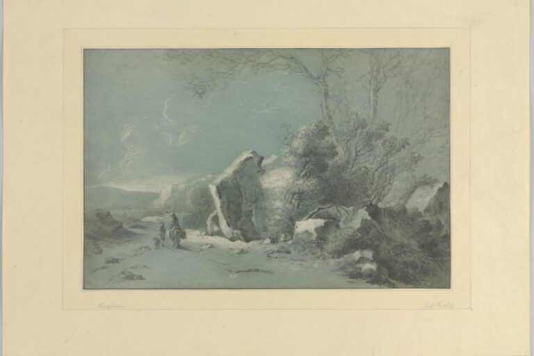 LANDSCAPE WITH ROCKS