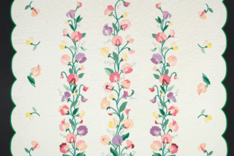 "SWEETPEAS" QUILT