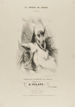 La Prière du Demon, paroles d’Eugène de Lonlay, musique de Ate. Pilati.