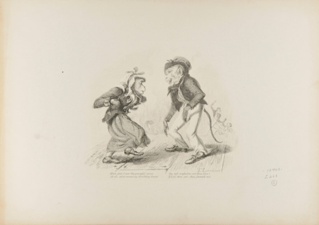 “When first I saw thee graceful move”